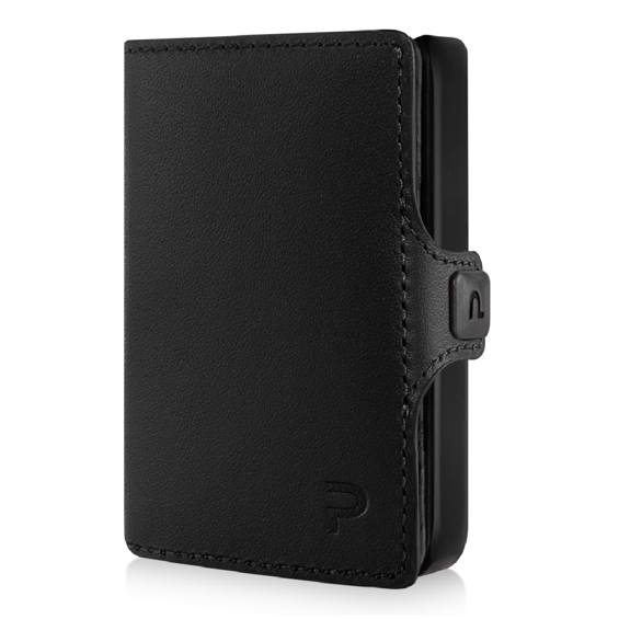 KLIK MINIMAL Slim Wallet Schwarz 7er