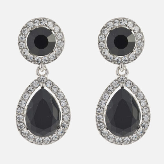 Boucles d'oreilles Filini Collection Qinoa Noir